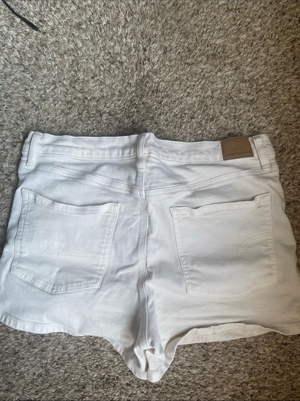 American Eagle Outfitters cream colored Denim Women's Shorts